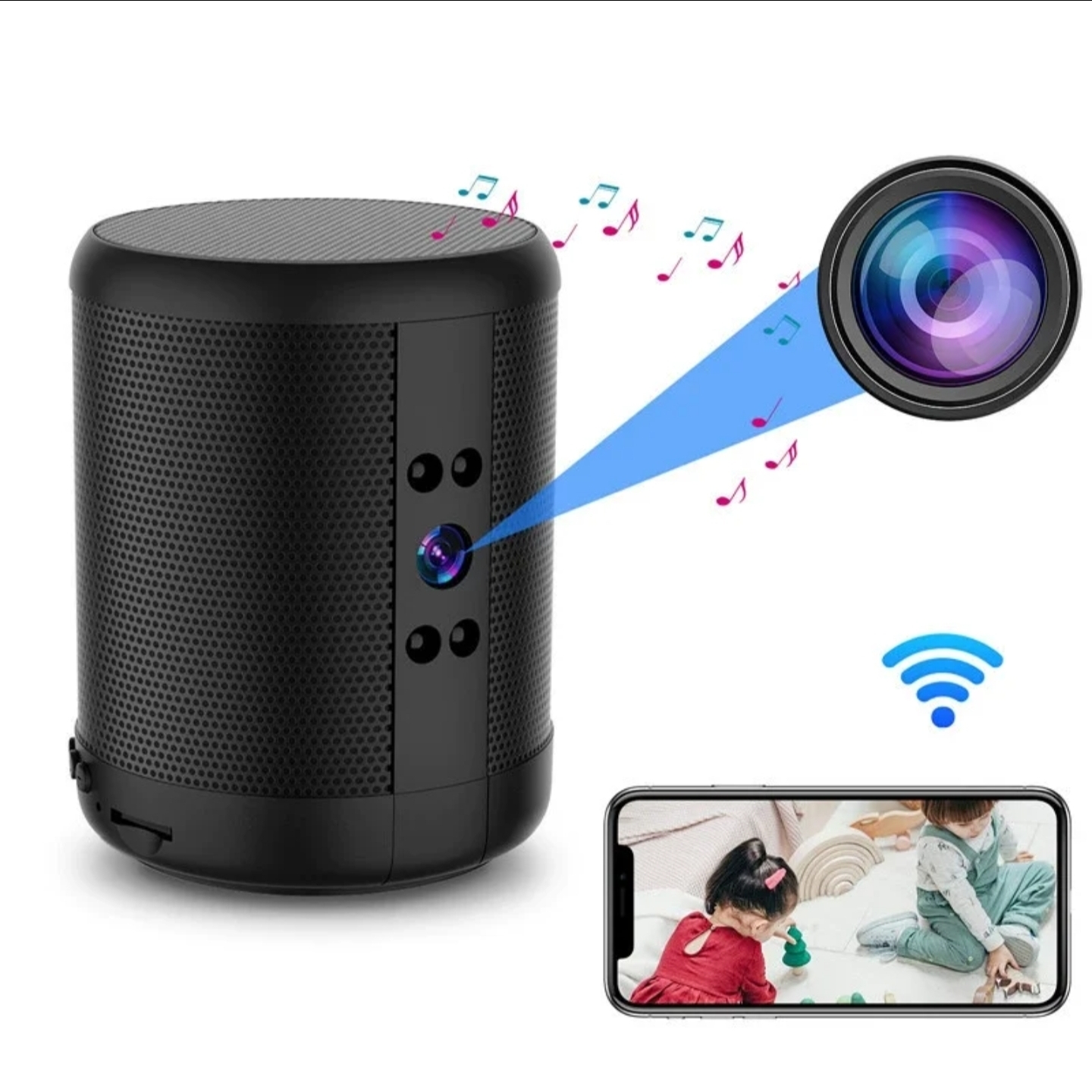 Secret surveillance smart Camera 