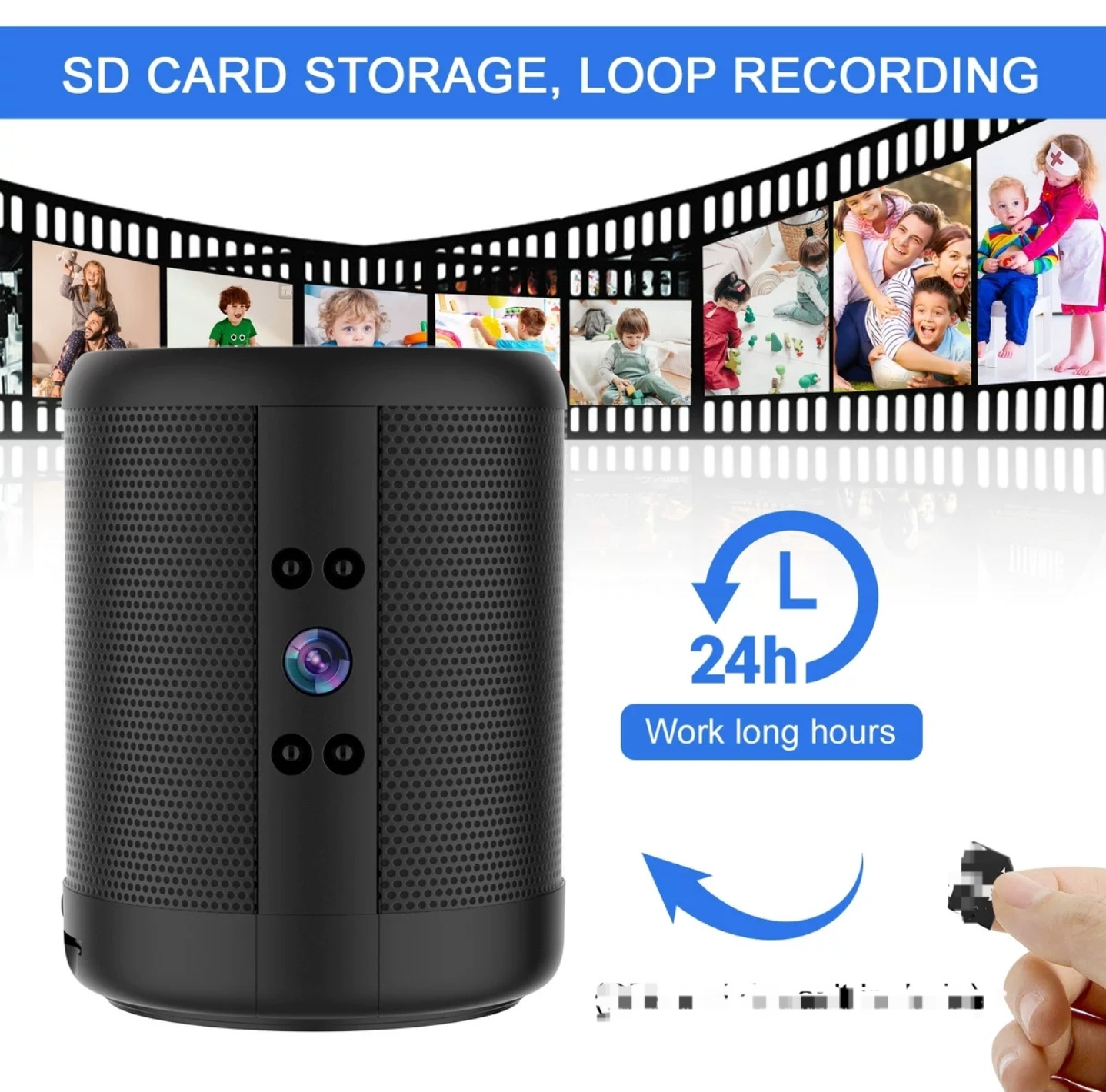 Secret surveillance smart Camera