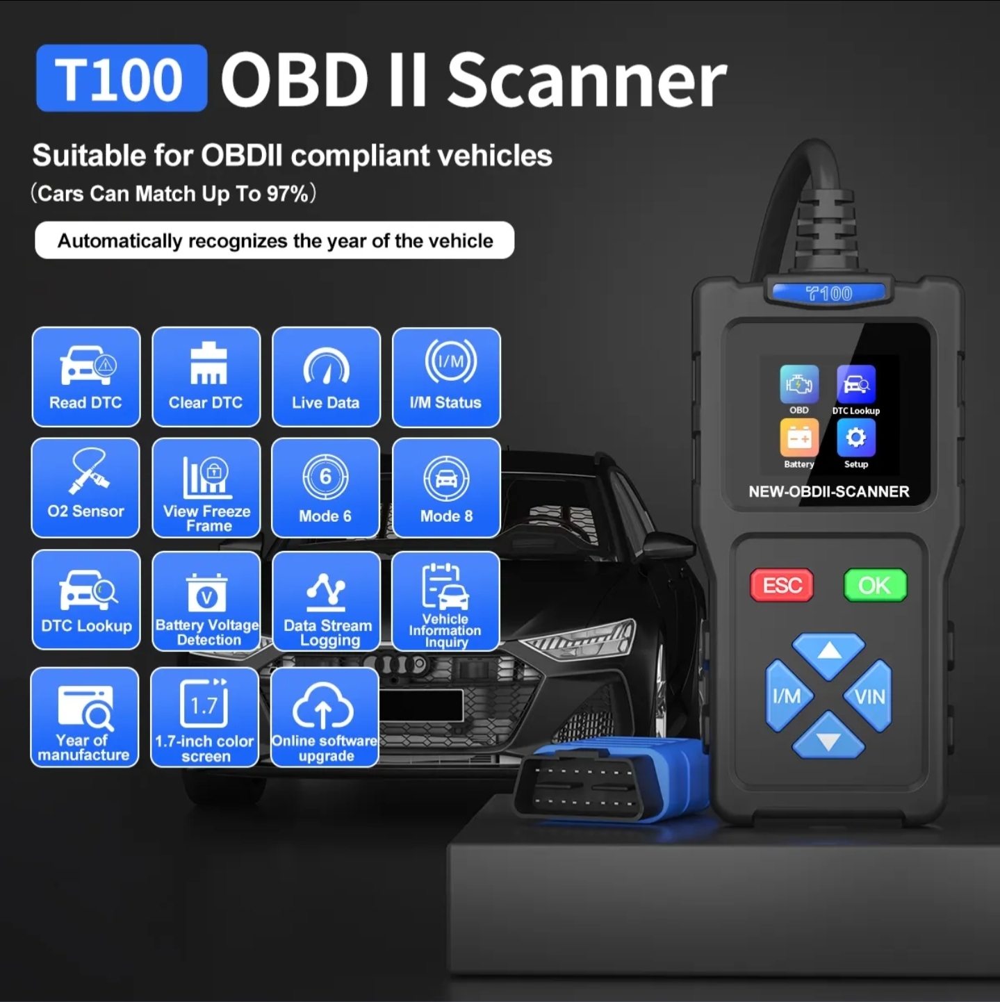 OBD2  Car engine scanner